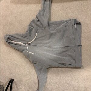 Goodfellow & Co Heather Gray Sherpa-Lined Hoodie